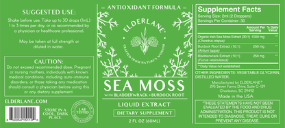 Sea Moss Drops 2 oz