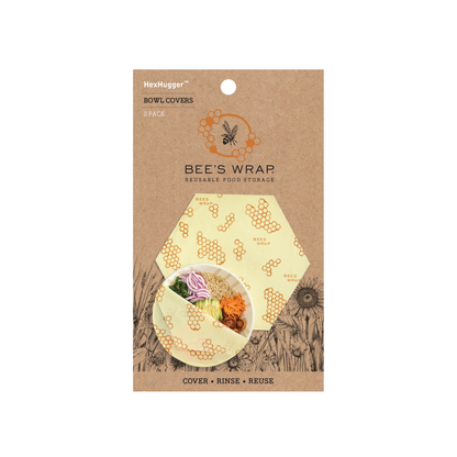 Hex Hugger™ Bowl Cover 3 Pack - Honeycomb