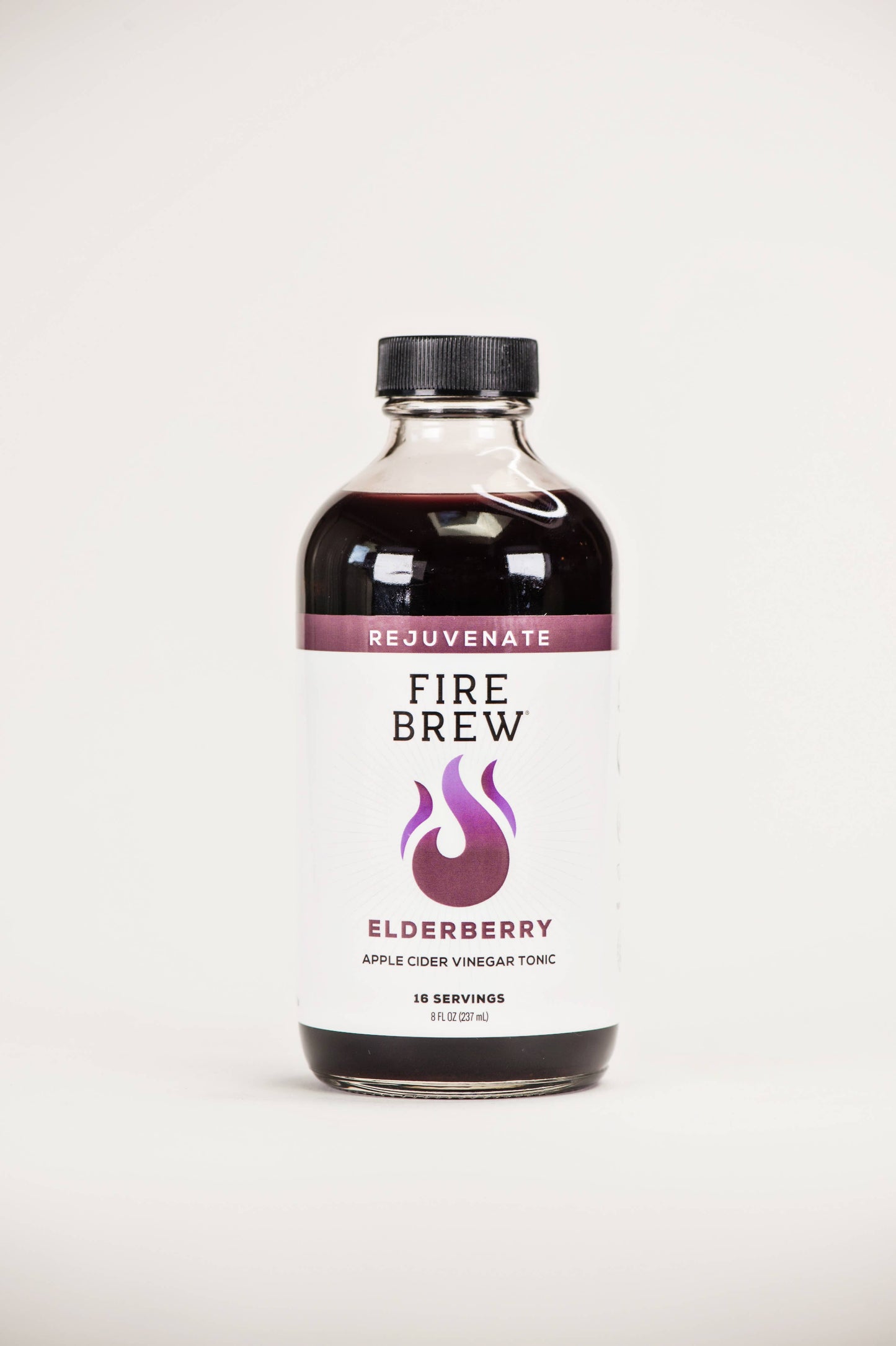 Elderberry REJUVENATE Apple Cider Vinegar Fire Cider - 8 oz