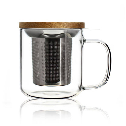 Gustave borosilicate glass tea pot 300ml