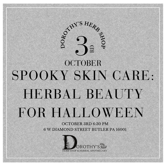 Spooky Skin Care: Herbal Beauty for Halloween