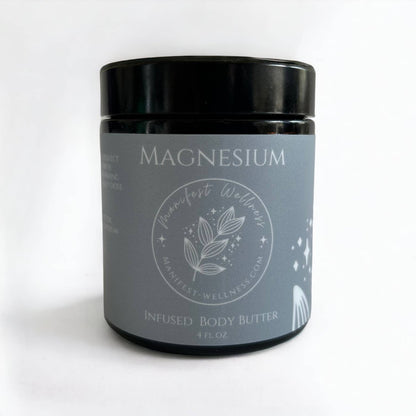 Unscented Magnesium Butter Made with Organic Ingredients