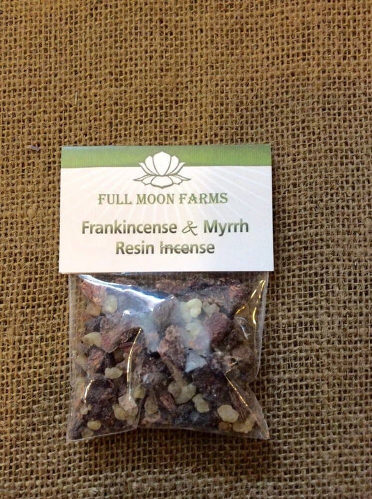 Frankincense and Myrrh Resin Incense