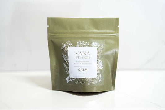 Calm | Fine Plant & Mushroom Powder from Vana Tisanes