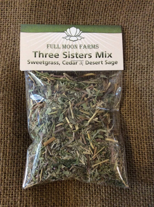 Three Sisters Mix - Sweetgrass with Cedar and Desert Sage