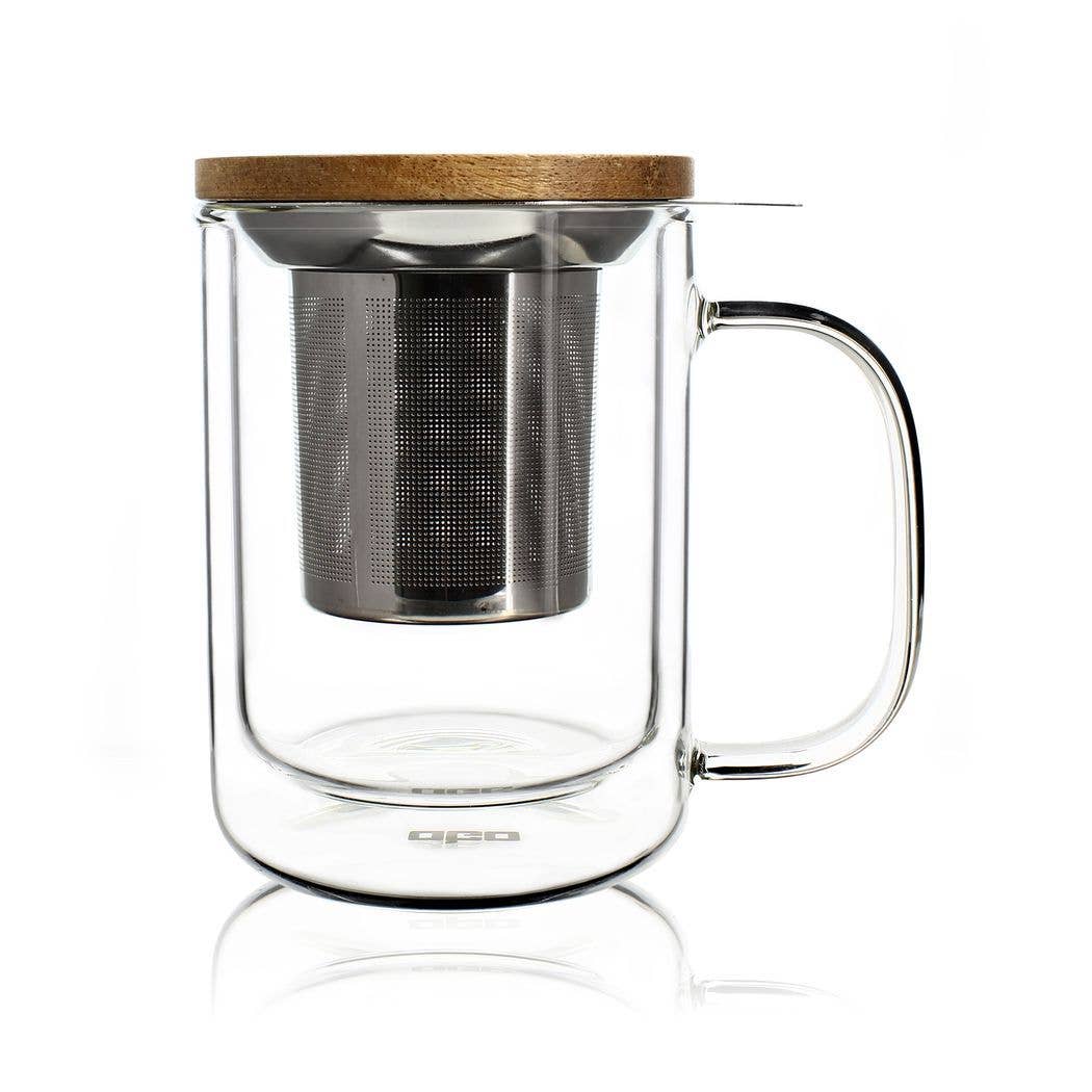 Gustave double-walled glass tea pot 350 ml