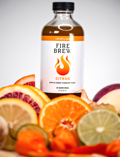 Citrus IMMUNE Apple Cider Vinegar Fire Cider Tonic-8 oz