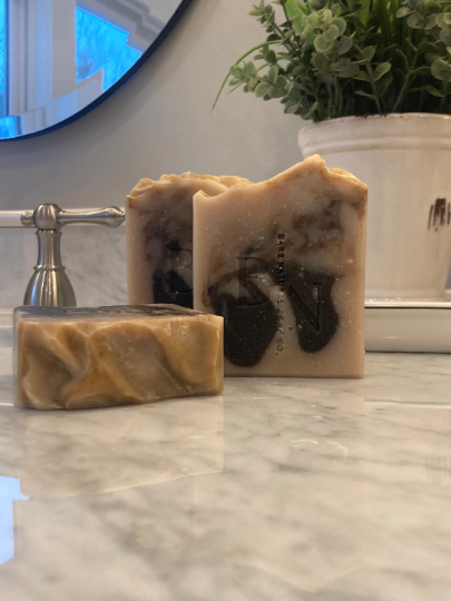 Maine Mint Soap Bar | Exfoliating Soap | Natural Soap