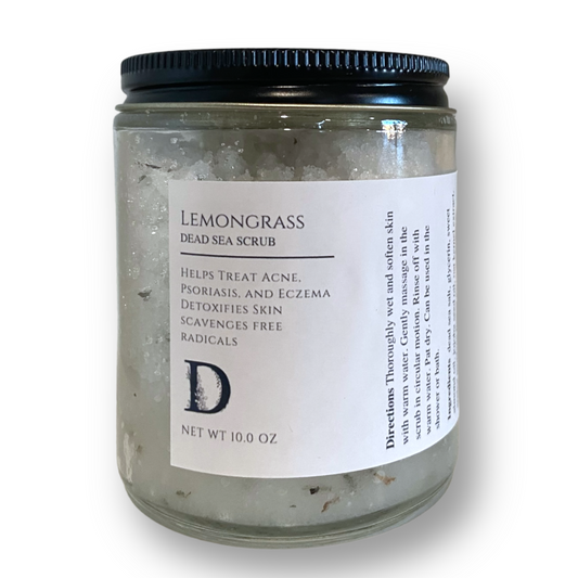 Lemongrass Dead Sea Scrub